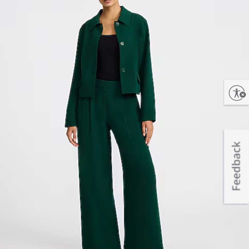 Express Hunter Green Trousers – Size 8 Short